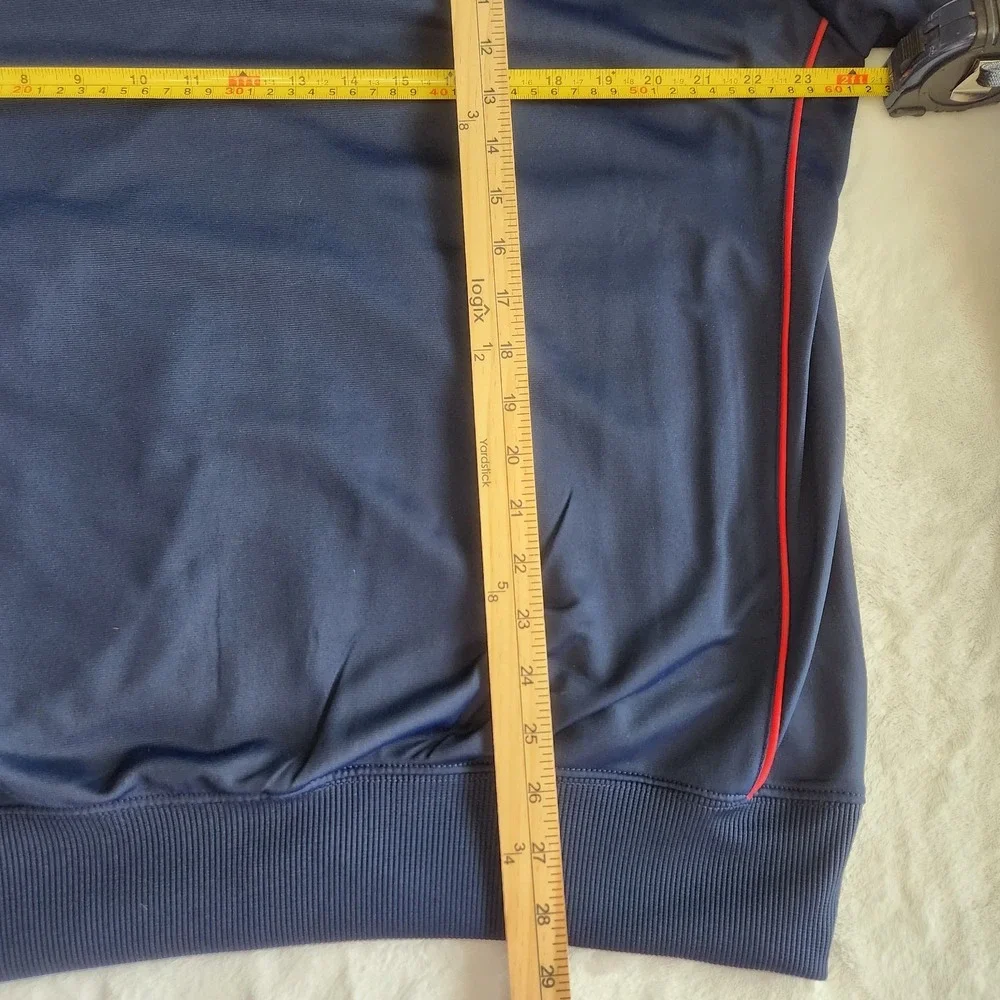New York Yankees cooperstown Nike track jacket‎ fullzip men XL navy/red